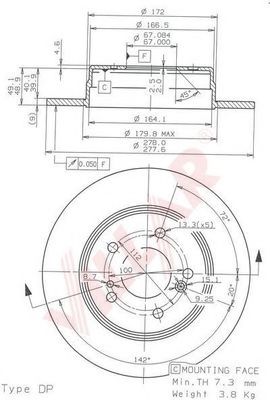 Disc frana