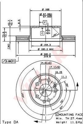 Disc frana