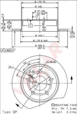 Disc frana