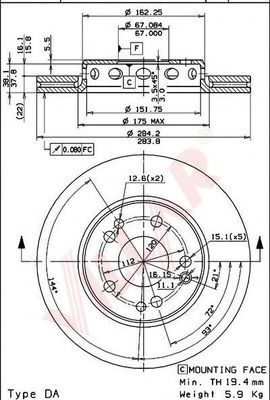 Disc frana