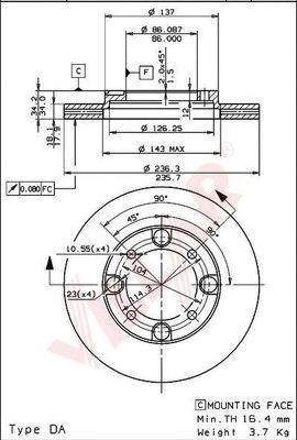 Disc frana