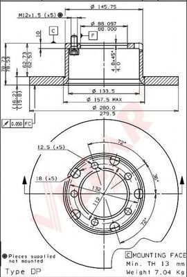 Disc frana