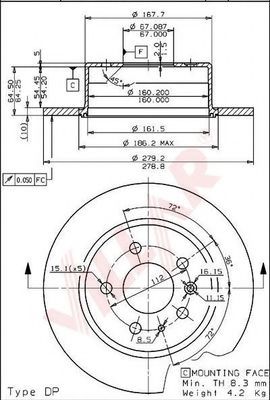 Disc frana