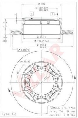 Disc frana