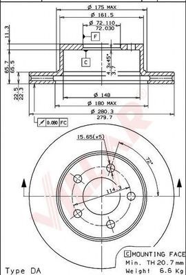 Disc frana