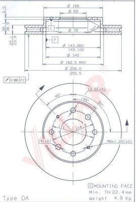 Disc frana