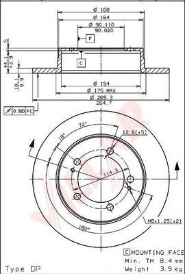 Disc frana