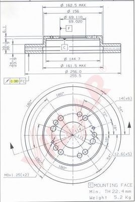 Disc frana