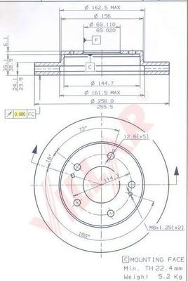 Disc frana