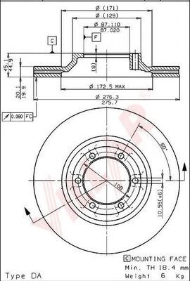 Disc frana