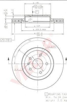 Disc frana