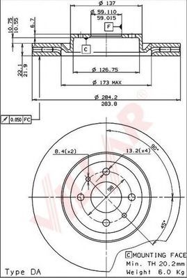 Disc frana