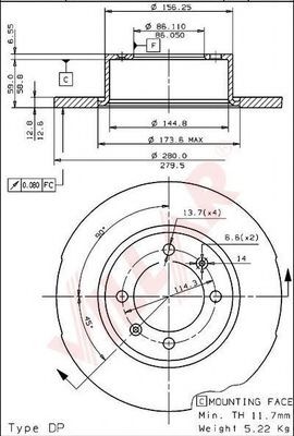 Disc frana