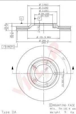 Disc frana