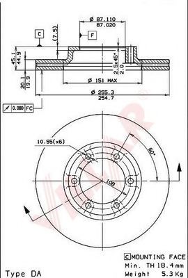 Disc frana