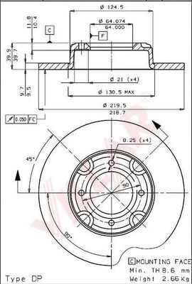 Disc frana