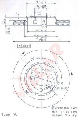 Disc frana