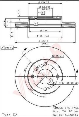 Disc frana