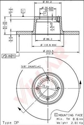 Disc frana