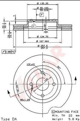 Disc frana