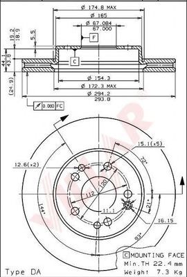 Disc frana