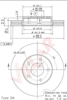 Disc frana