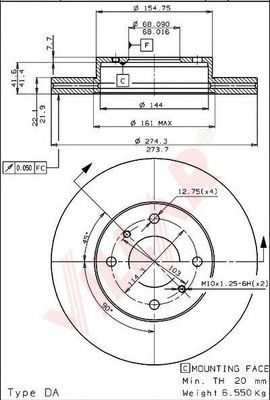 Disc frana