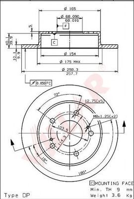 Disc frana