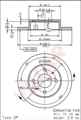 Disc frana