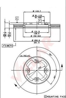 Disc frana