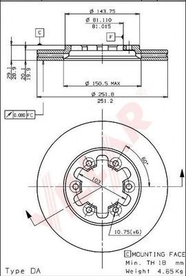 Disc frana