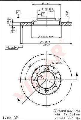 Disc frana