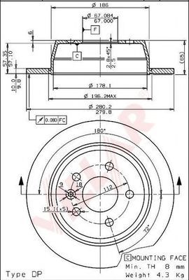 Disc frana