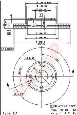 Disc frana