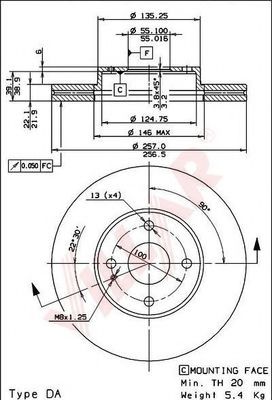 Disc frana