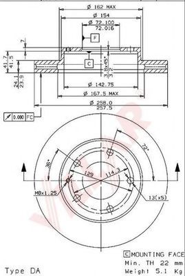 Disc frana