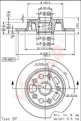 Disc frana