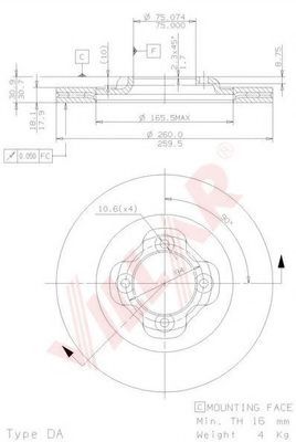 Disc frana