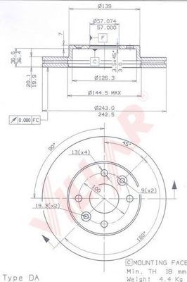 Disc frana