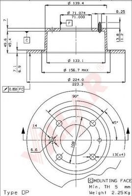 Disc frana