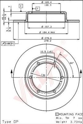 Disc frana