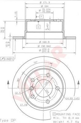 Disc frana