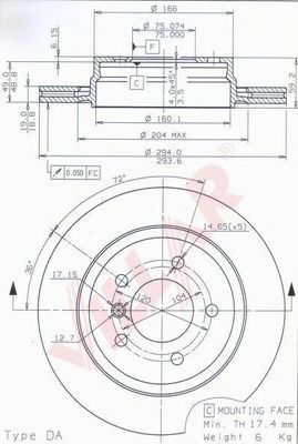 Disc frana