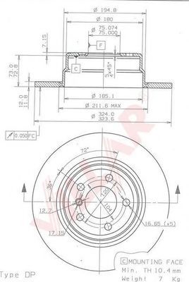 Disc frana