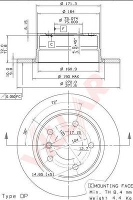 Disc frana