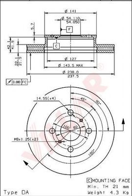 Disc frana