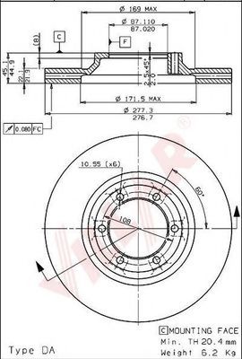 Disc frana