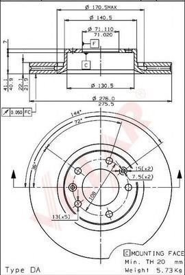 Disc frana