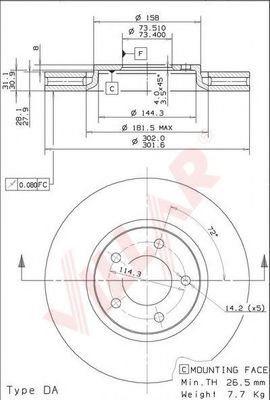 Disc frana