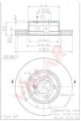 Disc frana